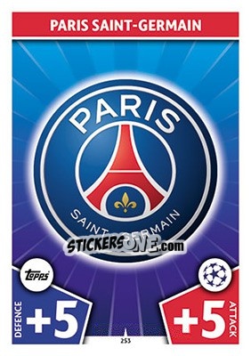 Sticker Club Badge - UEFA Champions League 2017-2018. Match Attax n. 253 - Topps