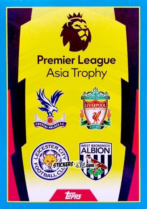 Figurina Asia Trophy Premier League - English Premier League 2017-2018. Match Attax n. PLAT1 - Topps