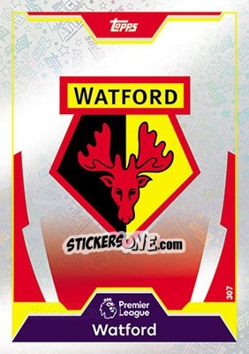 Cromo Club Badge - English Premier League 2017-2018. Match Attax - Topps