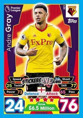 Cromo Andre Gray