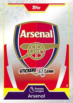 Sticker Club Badge - English Premier League 2017-2018. Match Attax - Topps