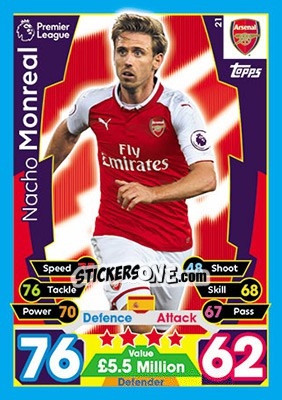 Sticker Nacho Monreal