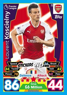 Cromo Laurent Koscielny