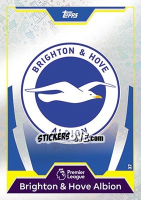 Cromo Club Badge - English Premier League 2017-2018. Match Attax - Topps