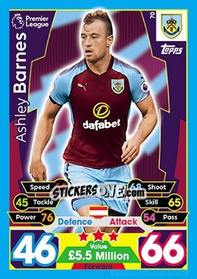 Cromo Ashley Barnes