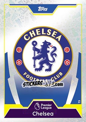 Sticker Club Badge - English Premier League 2017-2018. Match Attax - Topps