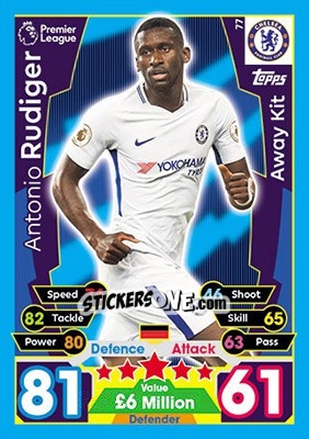 Sticker Antonio Rudiger