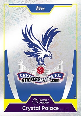 Sticker Club Badge - English Premier League 2017-2018. Match Attax - Topps