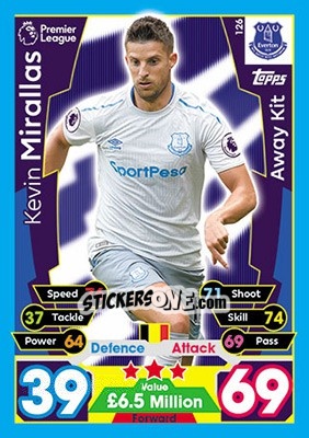 Cromo Kevin Mirallas