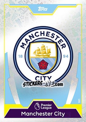 Cromo Club Badge - English Premier League 2017-2018. Match Attax - Topps