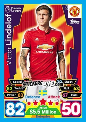 Cromo Victor Lindelof