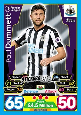 Cromo Paul Dummett