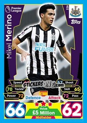 Sticker Mikel Merino