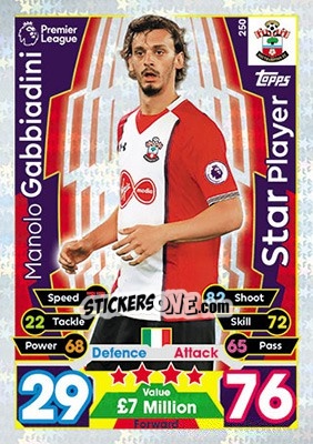 Sticker Manolo Gabbiadini