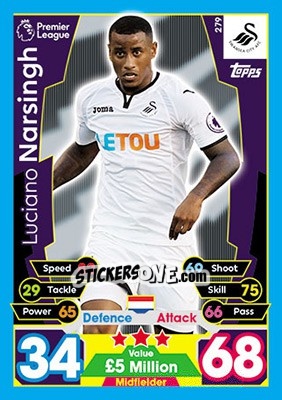 Sticker Luciano Narsingh
