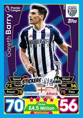 Sticker Gareth Barry