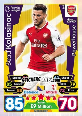 Sticker Sead Kolasinac