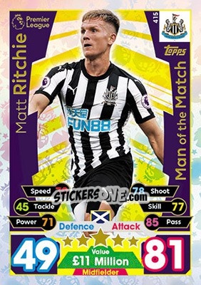 Cromo Matt Ritchie