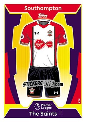 Figurina Southampton - English Premier League 2017-2018. Match Attax - Topps