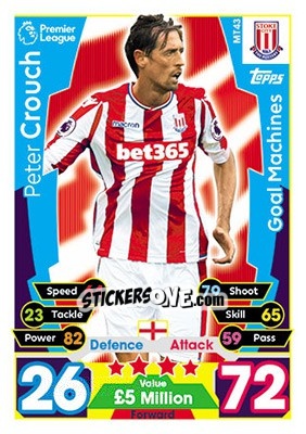 Cromo Peter Crouch