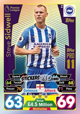 Sticker Steve Sidwell