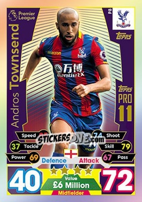 Sticker Andros Townsend