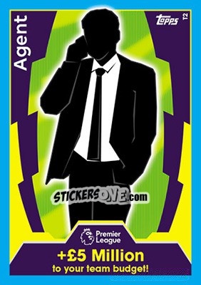 Cromo Agent - English Premier League 2017-2018. Match Attax - Topps