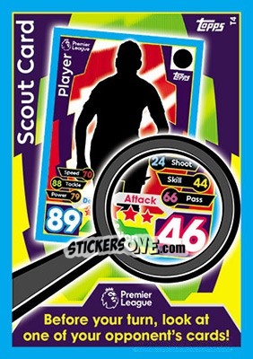 Figurina Scout - English Premier League 2017-2018. Match Attax - Topps