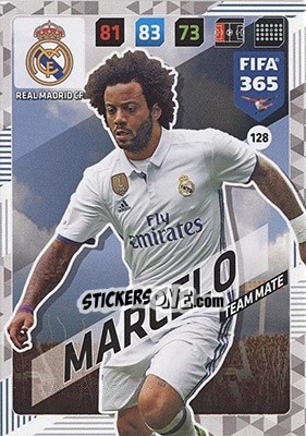 Sticker Marcelo - FIFA 365: 2017-2018. Adrenalyn XL - Nordic edition - Panini