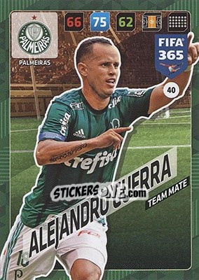 Sticker Alejandro Guerra - FIFA 365: 2017-2018. Adrenalyn XL - Nordic edition - Panini