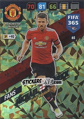 Cromo Michael Carrick - FIFA 365: 2017-2018. Adrenalyn XL - Nordic edition - Panini