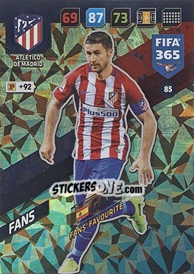 Sticker Gabi - FIFA 365: 2017-2018. Adrenalyn XL - Nordic edition n. 85 - Panini