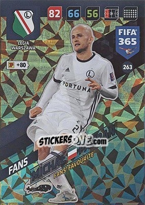 Sticker Michał Pazdan - FIFA 365: 2017-2018. Adrenalyn XL - Nordic edition - Panini