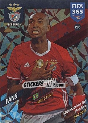 Cromo Luisão - FIFA 365: 2017-2018. Adrenalyn XL - Nordic edition n. 285 - Panini