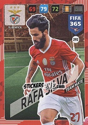 Figurina Rafa Silva - FIFA 365: 2017-2018. Adrenalyn XL - Nordic edition - Panini