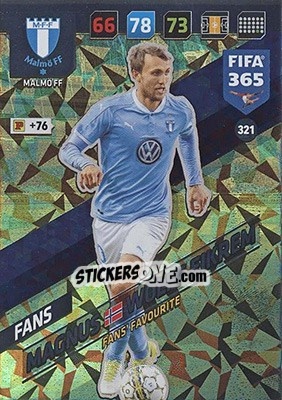 Cromo Magnus Wolff Eikrem - FIFA 365: 2017-2018. Adrenalyn XL - Nordic edition - Panini