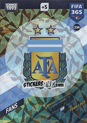 Sticker Logo - FIFA 365: 2017-2018. Adrenalyn XL - Nordic edition - Panini