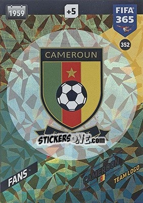 Sticker Logo - FIFA 365: 2017-2018. Adrenalyn XL - Nordic edition n. 352 - Panini