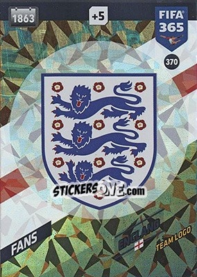 Sticker Logo - FIFA 365: 2017-2018. Adrenalyn XL - Nordic edition n. 370 - Panini