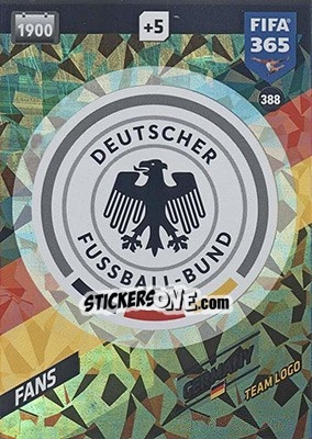 Sticker Logo - FIFA 365: 2017-2018. Adrenalyn XL - Nordic edition n. 388 - Panini
