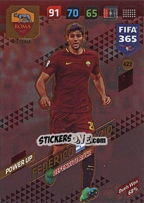 Figurina Federico Fazio - FIFA 365: 2017-2018. Adrenalyn XL - Nordic edition - Panini