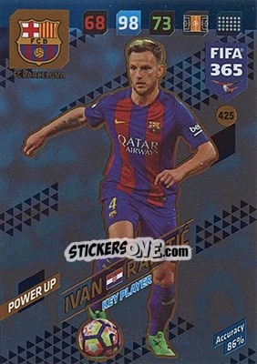 Sticker Ivan Rakitic - FIFA 365: 2017-2018. Adrenalyn XL - Nordic edition n. 425 - Panini