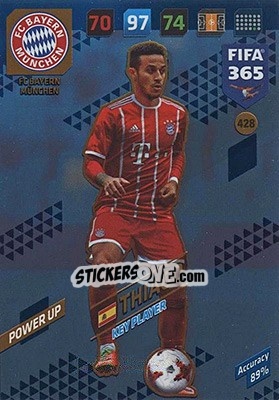 Sticker Thiago Alcántara - FIFA 365: 2017-2018. Adrenalyn XL - Nordic edition n. 428 - Panini