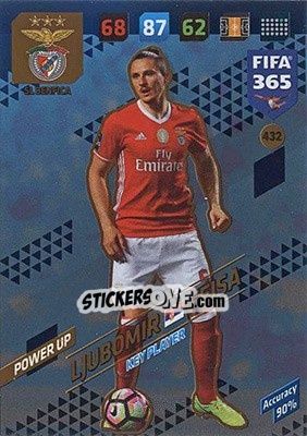 Sticker Ljubomir Fejsa - FIFA 365: 2017-2018. Adrenalyn XL - Nordic edition n. 432 - Panini