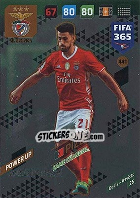 Sticker Pizzi - FIFA 365: 2017-2018. Adrenalyn XL - Nordic edition n. 441 - Panini