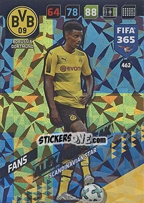Sticker Alexander Isak - FIFA 365: 2017-2018. Adrenalyn XL - Nordic edition n. 462 - Panini