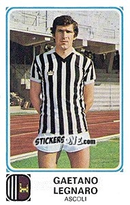 Sticker Gaetano Legnaro - Calciatori 1978-1979 n. 4 - Panini