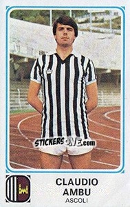 Sticker Claudio Ambu - Calciatori 1978-1979 - Panini