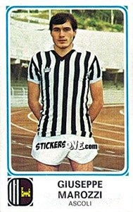 Cromo Giuseppe Marozzi - Calciatori 1978-1979 - Panini