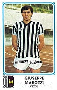 Sticker Giuseppe Marozzi - Calciatori 1978-1979 n. 15 - Panini
